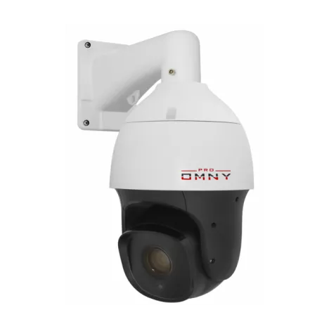 Поворотная камера IP OMNY 2120-IR PTZ 2.0Мп  с 20х оптическим увеличением c ИК подсветкой, наст. кронтш  в комплекте, PoE+, 12V